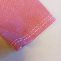 N pour Nature : Body bébé volant rose détail 2