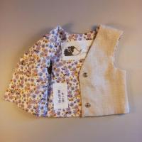 Gilet bolero lin coton interieur n pour nature