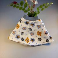 Jupe fleurie blanche decor n pour nature